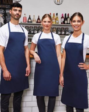 Artisan Collection by Reprime Colours’ Recycled NO Pocket Bib Apron